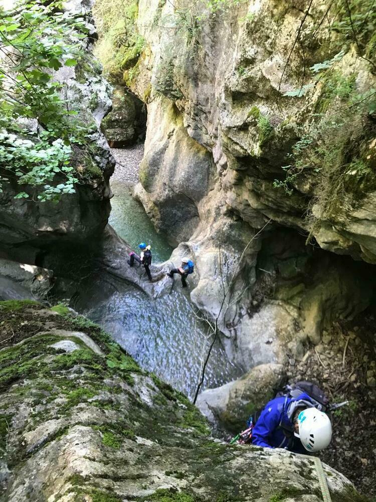 Vire d'accès au plateau Vire d'accès au plateau